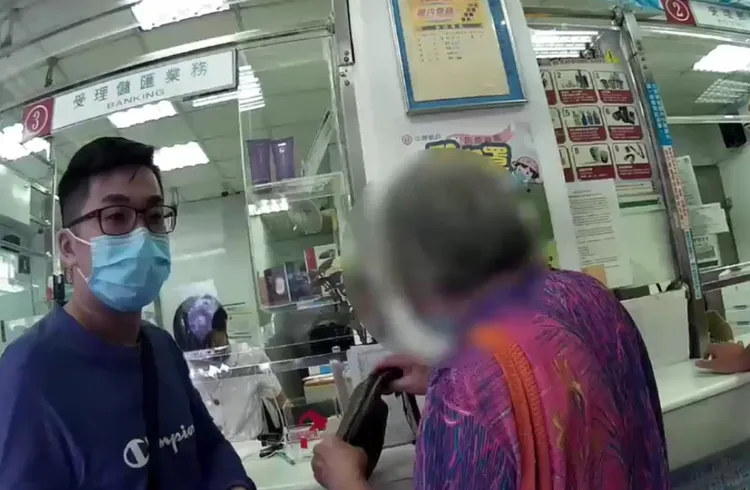 阿嬤發財夢醒、慶幸未被騙。讀者提供