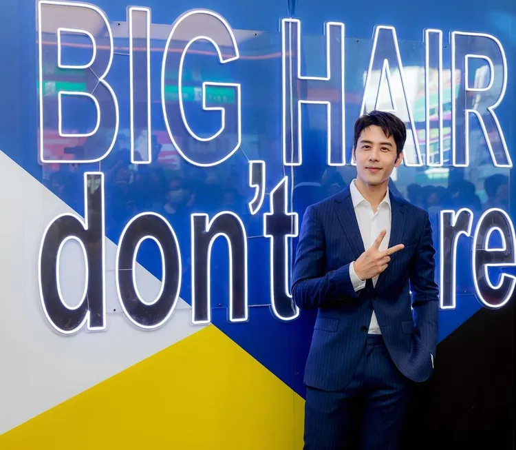 他2020年出席品牌活動。翻攝george_hu__ IG