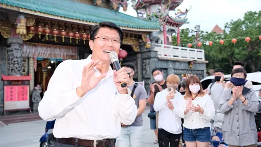 唯一算錯在台南！謝龍介邀小笠原來走走　「不只有民進黨一種聲音」