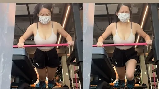 巨乳妹重訓「快推不起來」! 網揪團衝健身房辦會員:想幫