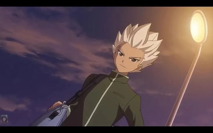 日本動漫《閃電十一人 》的強手豪炎寺修插花NIKE廣告。翻攝inazuma_xeleven IG