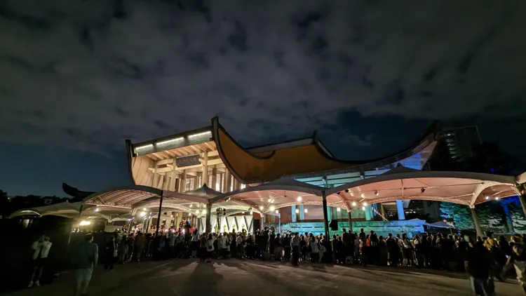 金馬59在台北國父紀念館舉辦。攝影中心攝