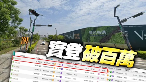 台中房價衝破百萬 水湳預售案「豐邑PARK ONE」刷新最高單價