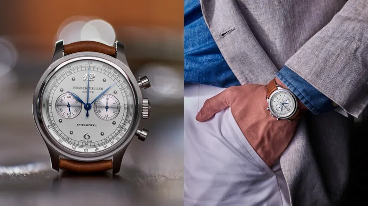 Grail Watch 2系列Bi-compax計時碼錶，限量50只，1萬9500美元（約61萬1500元台幣）。品牌提供