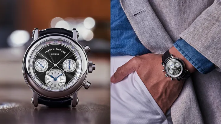 Grail Watch 2系列Double Sided Rattrapante雙面追針計時碼錶，限量30只，2萬5500美元（約80萬元台幣）。品牌提供