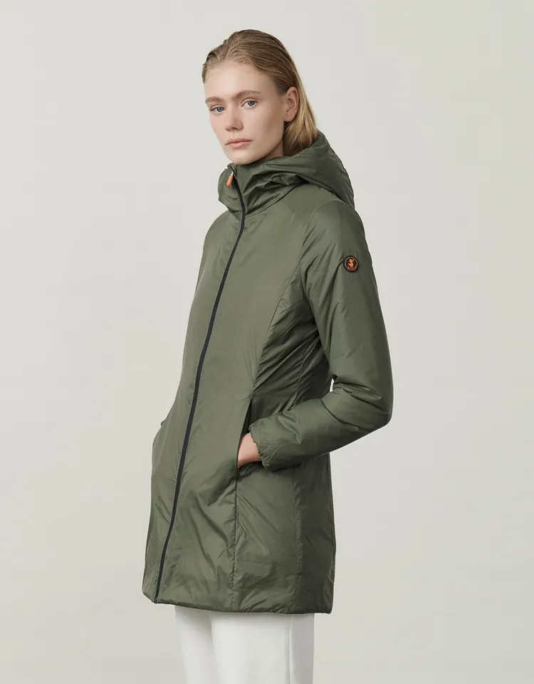 Grin長版人造羽絨風衣，7900元。品牌提供