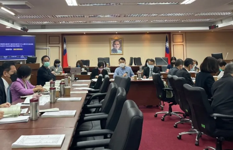 今立法院交通委員會審查交通部預算。陳明萱攝