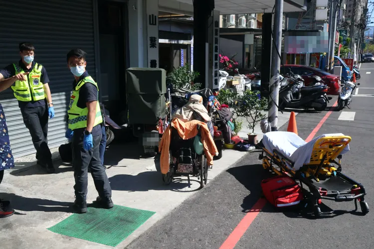 肇事的鄒女無礙未送醫。張喆喜攝