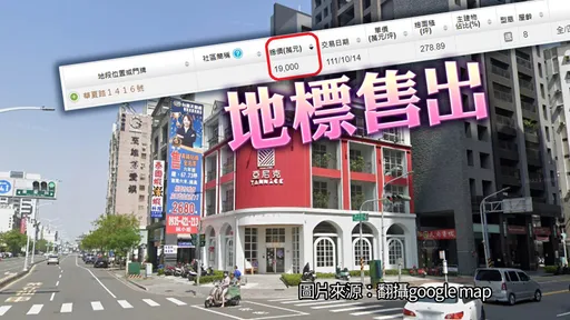 獨家|亞尼克高雄旗艦店1.9億現金售出 創左營今年最高總價