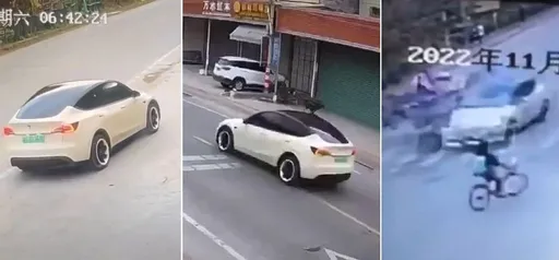 特斯拉故障暴衝一路撞！釀2死3傷悲劇　瘋狂加速駭人影片曝