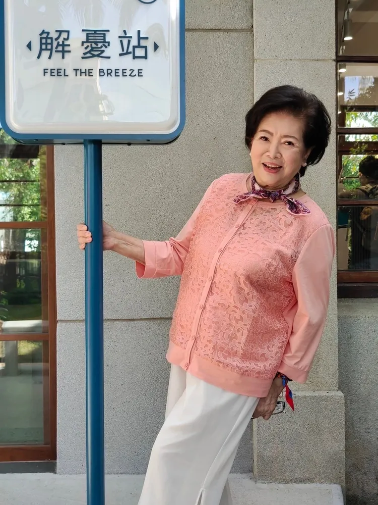 陳淑芳一直都樂觀傳遞正能量。翻攝自陳淑芳臉書