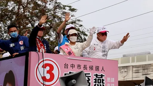 選前最後衝刺！盧秀燕車隊掃街　坦言最擔心這件事