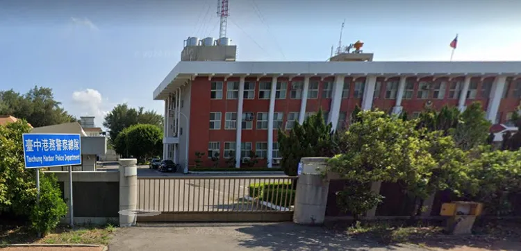 陳姓司機遭打傷案由台中港務警察總隊偵辦中。翻攝Google map