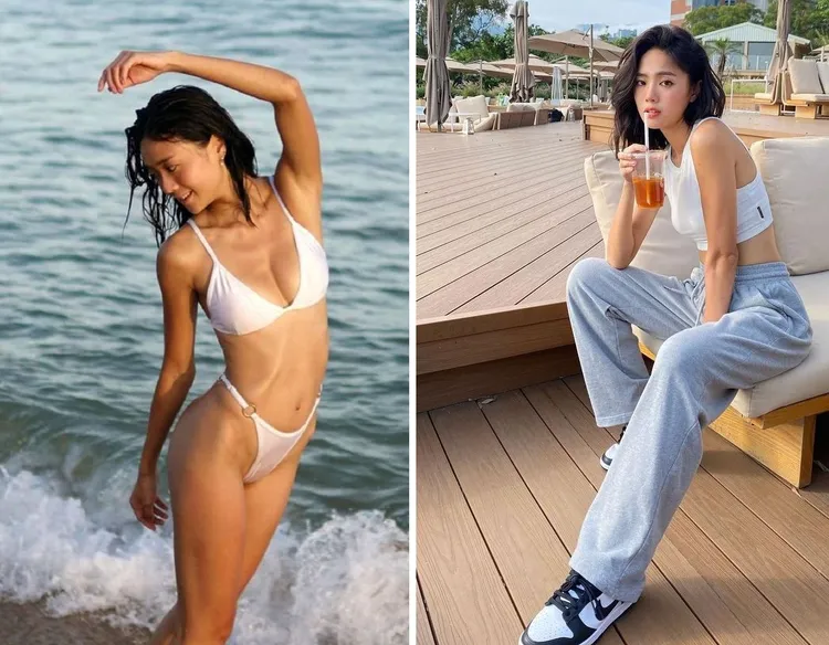 徐里唯可休閒、可性感，風格多變。翻攝自徐里唯IG vv_levia