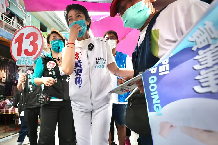 黃珊珊將拼台北第一個女市長。資料照片