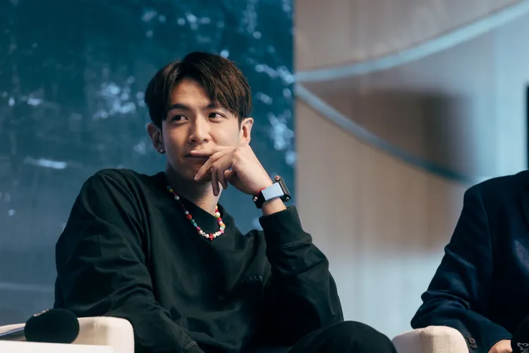 柯震東分享從演員轉戰導演的心得。金馬執委會提供