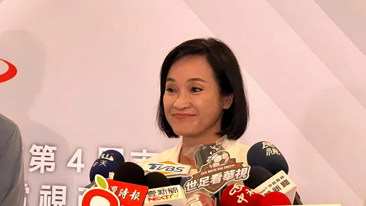 柯志恩要求陳其邁正視，對手不是韓國瑜，而是柯志恩。侯昌騰攝