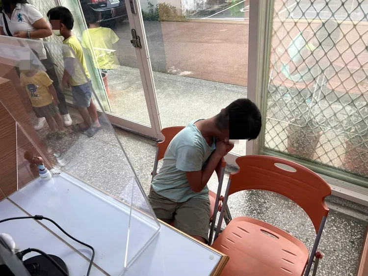 警方通知家屬帶回。警方提供