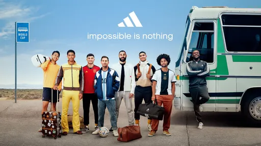 梅西領軍百億星光拍adidas世足大片　開踢前先演一家親戲碼