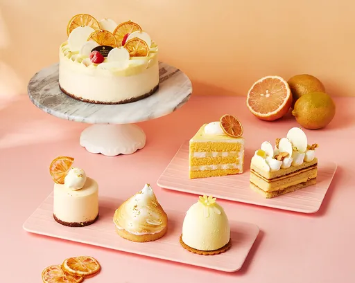 稀有的粉紅檸檬做成甜點下午茶 目前只有這家飯店吃得到