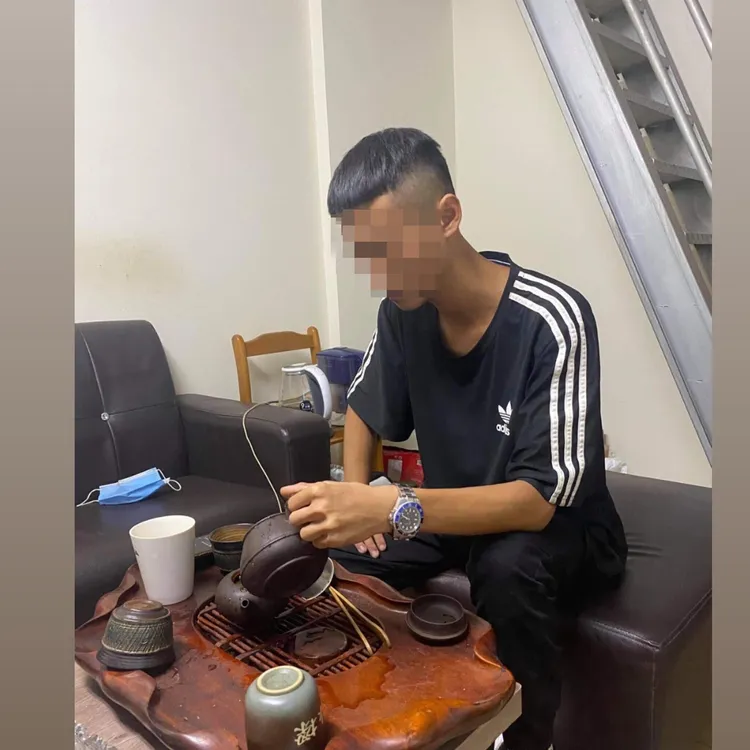 家屬質疑21歲陳姓男子，誘拐未成年女兒離家。少女家屬提供