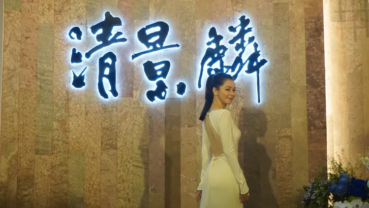 代言人徐若瑄今日出席活動。葉家銘攝