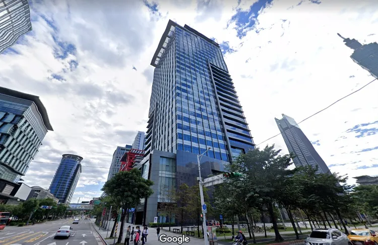 華新麗華大樓單坪租金破4000元大關。翻攝googlemap