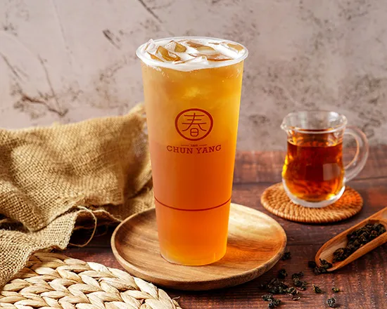 春陽烏龍、檸檬蜜烏龍、桂花蜜烏龍、覆盆子烏龍、蜜桃烏龍茶11/11當天大杯均買1送1。業者提供