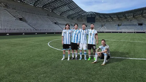 5個梅西跨時空集結打氣　adidas力挺阿根廷球王世足爭冠
