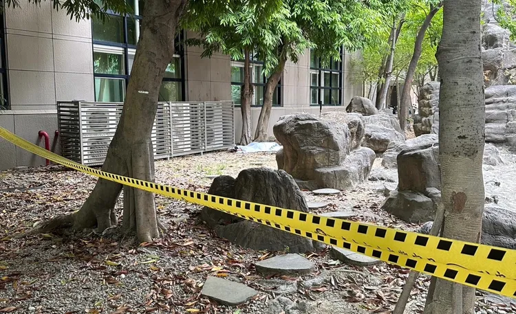 警方到場拉起封鎖線調查。民眾提供