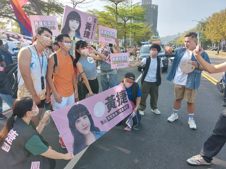 黃捷關注性別平權議題。凃建豐攝