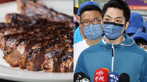 蔣萬安懂吃!必點乾式熟成牛排都有吃到 10人包廂3萬起跳