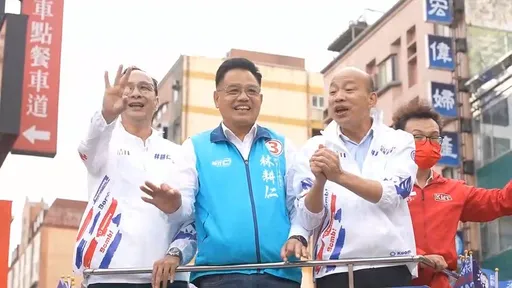 竹市合體朱立倫、林耕仁車隊掃街 韓國瑜:不怕貨比貨,就怕不識貨