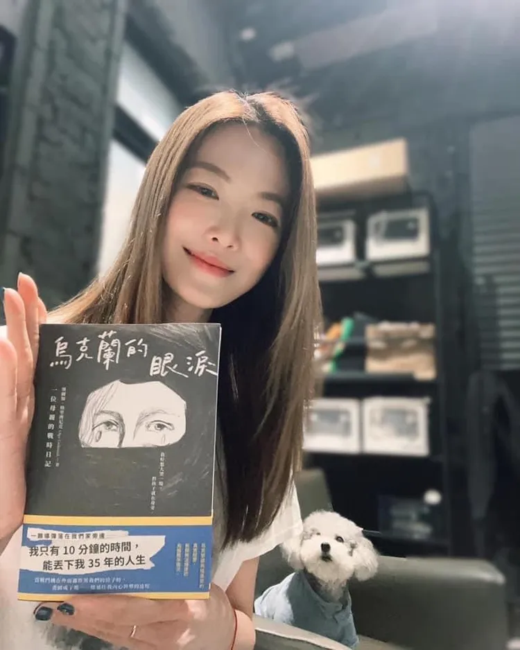 書本是姚采穎的生活重心。翻攝姚采穎臉書