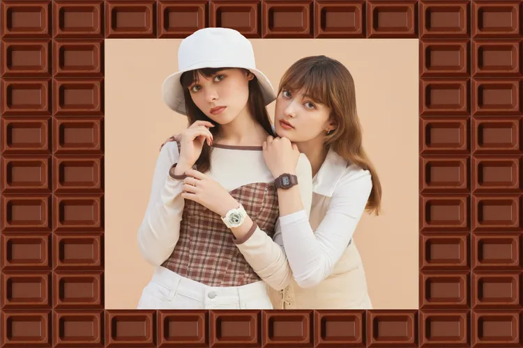 BABY-G以巧克力為靈感打造Chocolate Series新錶。品牌提供