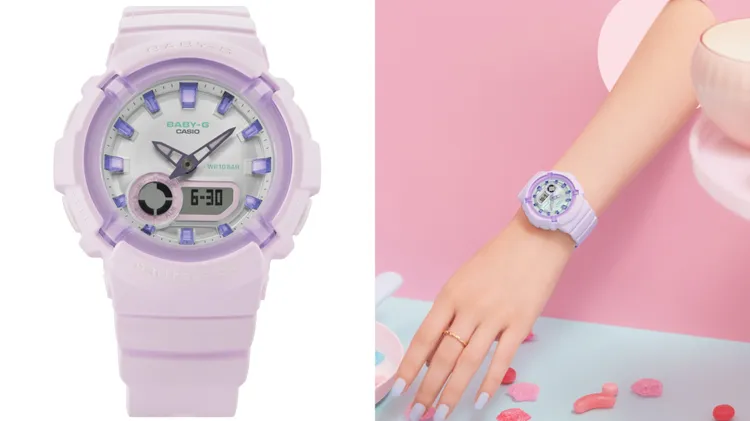 Candy Series BGA-280SW-6A女錶，3500元。品牌提供