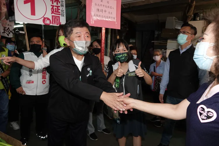 陳時中直言支持者的聲音，是非常真實的民意。陳德興攝