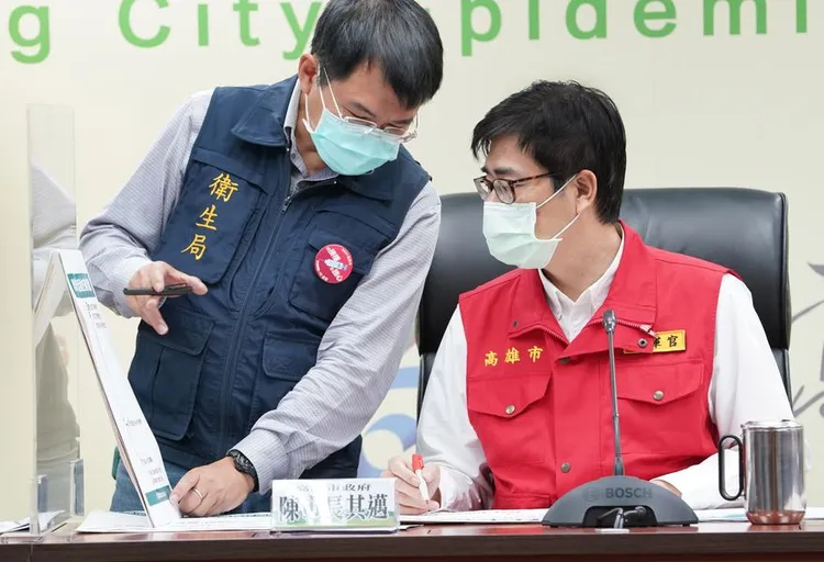 陳其邁防疫有成，獲市民肯定。 市府提供