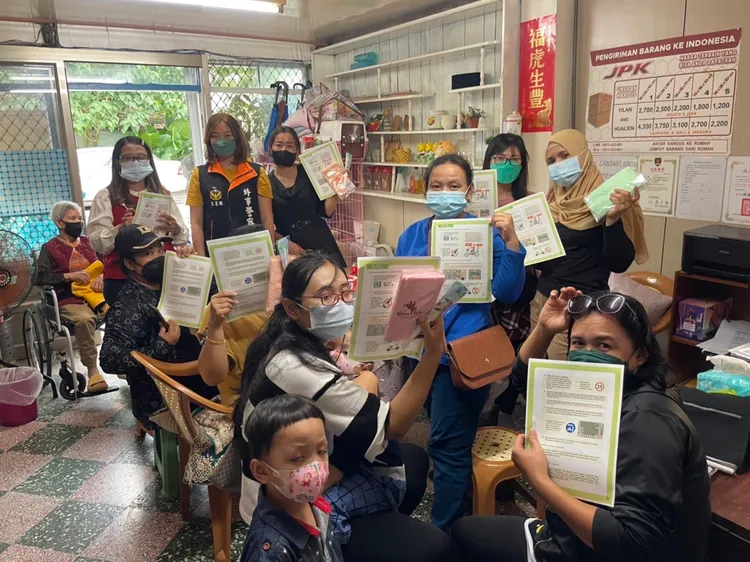 微型電動二輪車新制上路，警方加強宣導。花蓮縣警局提供