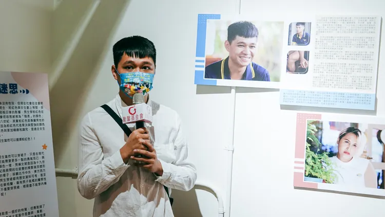 消防員中傑分享消防員被人定義的性別框架。古和純攝