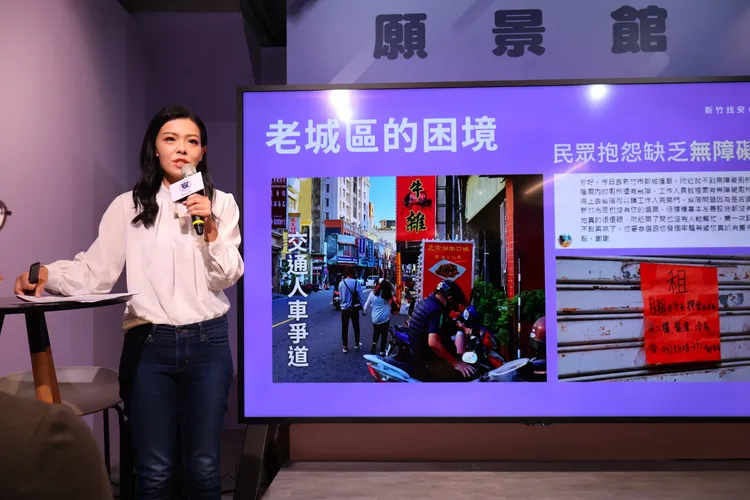 高虹安強調，她決定投入選舉後，各種耳語傳言不斷，抹黑造謠也沒有停過。黃羿馨攝