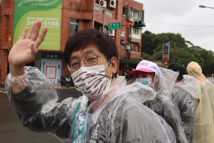 蔡適應認為謝國樑都找對基隆沒有幫助的人來站台。資料照片