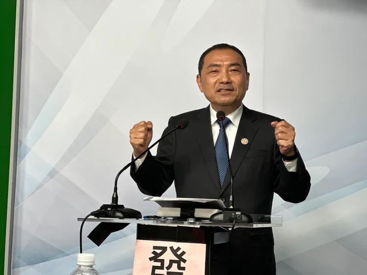 侯友宜聚焦市政願景與政績，避談2024等政治面問題。曾佳俊攝