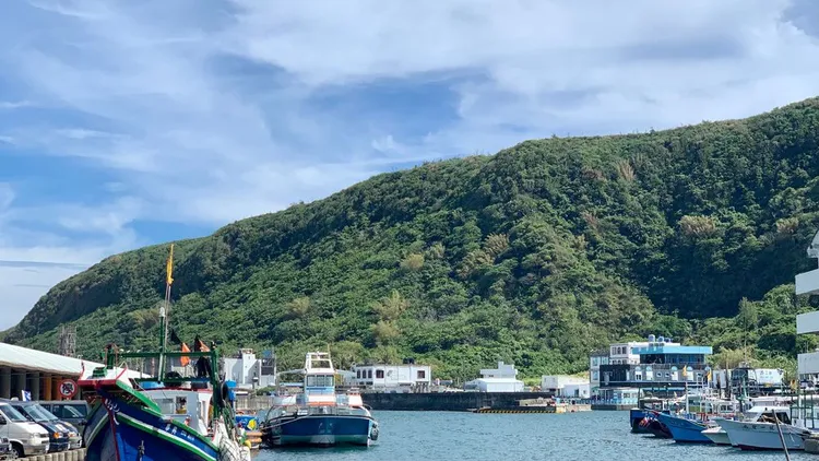 台東綠島鄉南寮漁港。資料畫面
