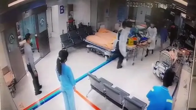 該生送醫搶救仍傷重死亡。民眾提供