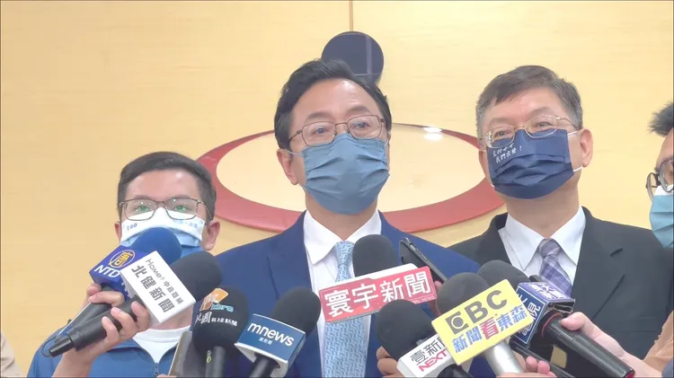 張善政痛批，鄭運鵬沒搞清楚今天場合目的，今天是要向選民展現自己的政見，不是把對方抹紅、抹黑，陸運生攝