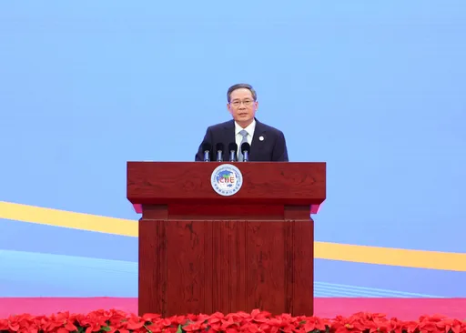 李強以政治局常委身分出席進博會 宣布開幕