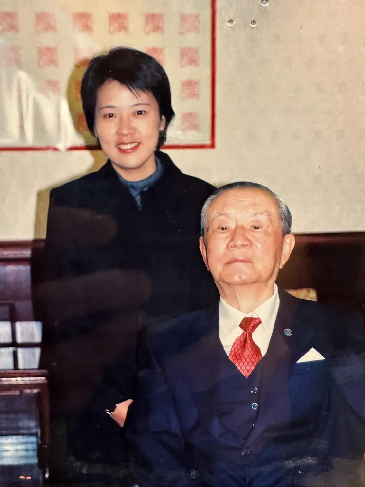 黃珊珊稱孫運璿是自己心中永遠的行政院長。翻攝 黃珊珊臉書