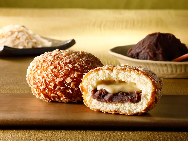 東京芭娜娜的奶油紅豆甜甜圈。東京芭娜娜提供