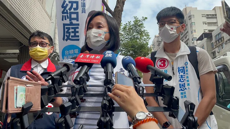 柯志恩今證實韓國瑜將回高雄為她站台助選。柯志恩競辦提供